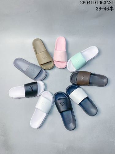 [plus-size shoes]Embossed Logo Post-Sport Recovery Slides 9 colors 29119236