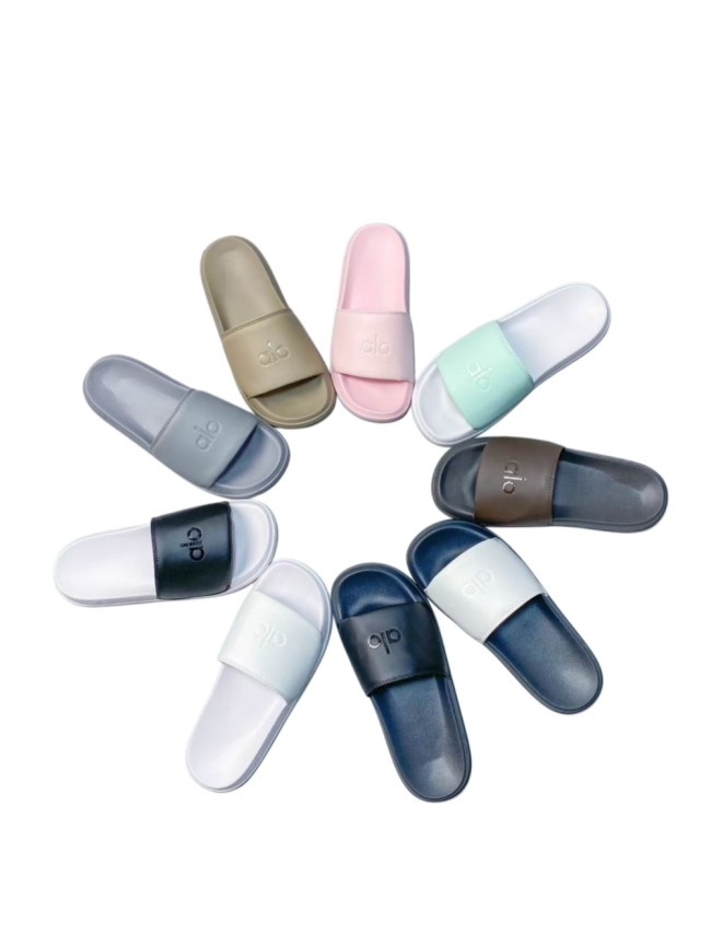 [plus-size shoes]Embossed Logo Post-Sport Recovery Slides 9 colors 29119236