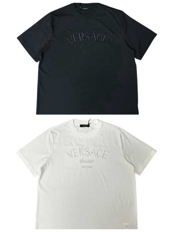 Minimal Luxury Tone-On-Tone Versace Letter Embroidery Matching 2 colors 29119618