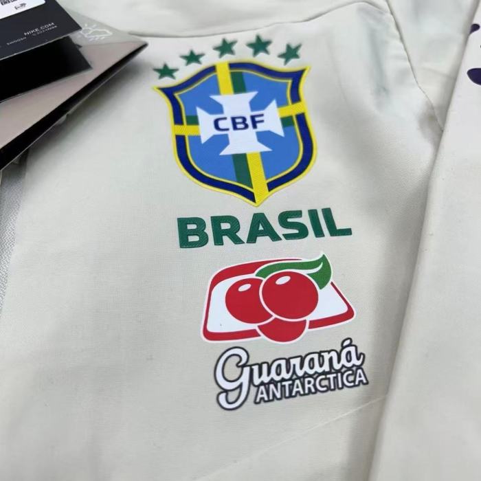 24/25 Brazil National Team N GORE-TEX Professional Training Windbreaker Jacket 3 colors 29140181