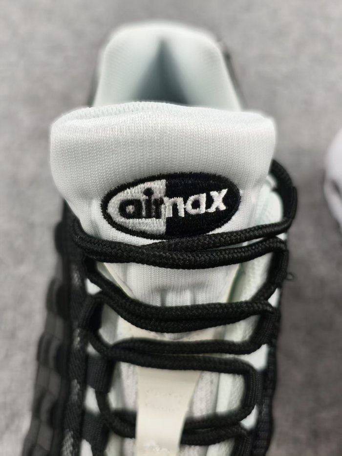 [plus-size shoes]@ir Max 95 Black Retro Breathable Mesh Streetwear Running Shoes 29065874