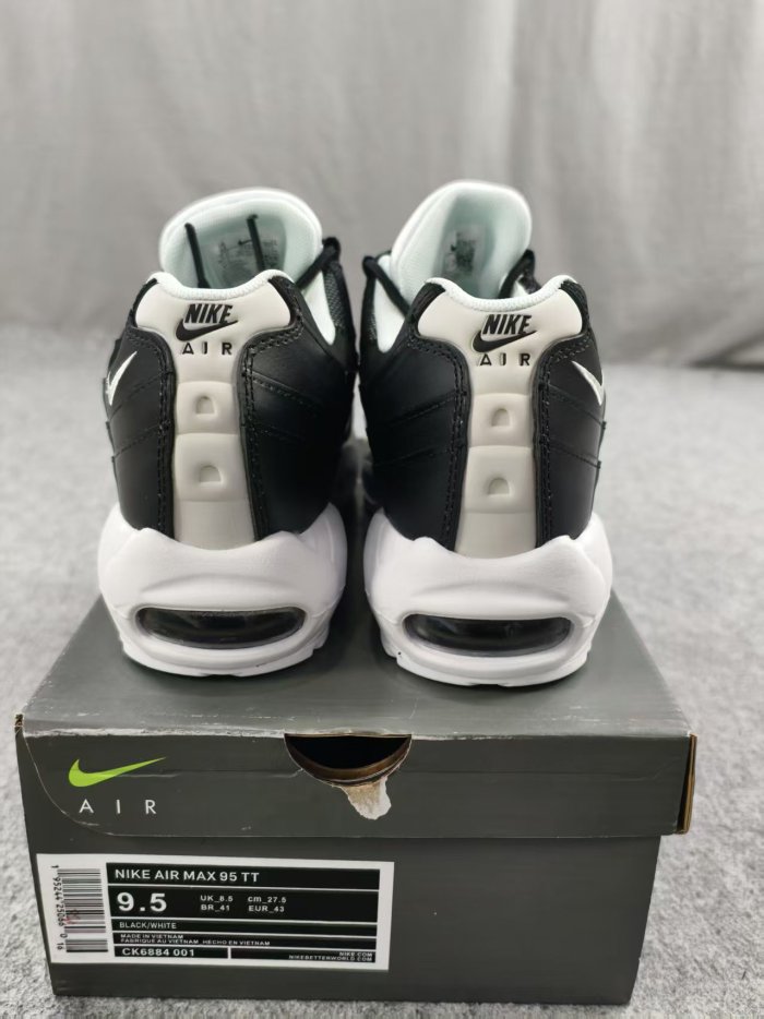 [plus-size shoes]@ir Max 95 Black Retro Breathable Mesh Streetwear Running Shoes 29065874