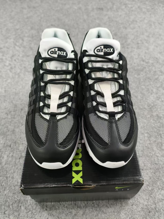 [plus-size shoes]@ir Max 95 Black Retro Breathable Mesh Streetwear Running Shoes 29065874