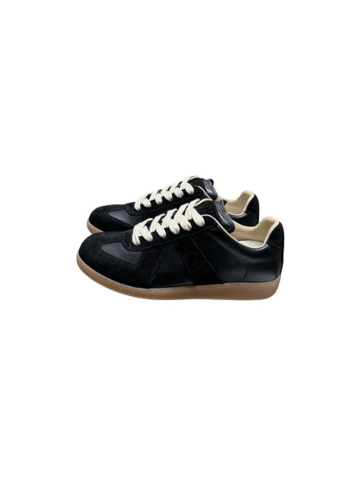 1:1 quality version M@ison 28294758 Leather Patchwork Derby Shoes 39 colors