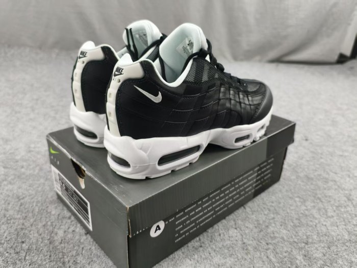[plus-size shoes]@ir Max 95 Black Retro Breathable Mesh Streetwear Running Shoes 29065874