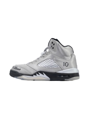 [plus-size shoes] @j5   Family Flies Alone  Grey Satin Basketball Shoes 29035432