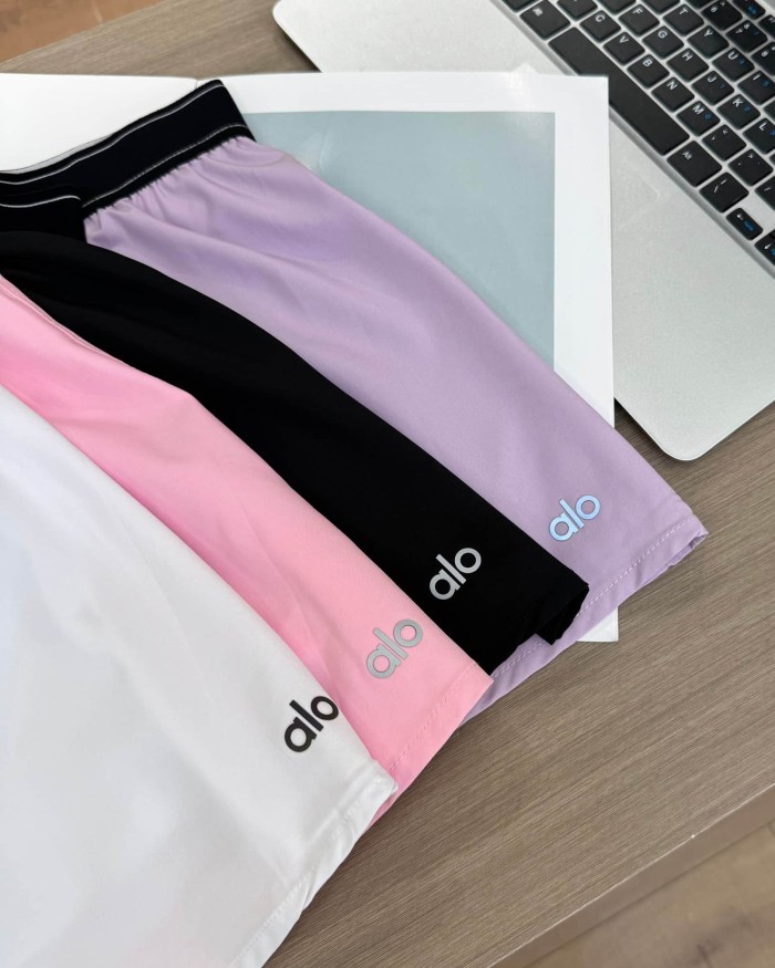 High Waist Inverted A-Line Yoga Anti-Chafing Skort 4 colors 29201415