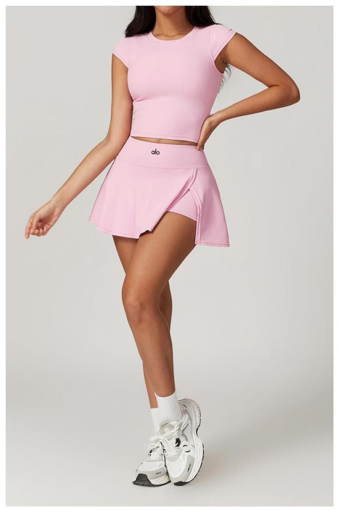 Tank Top A-Line One-Piece Tennis Skort Yoga Set 5 colors 29201418