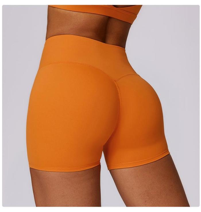 Fitted Cloud Feel High Waist Butt Lifting Yoga Shorts 11 colors 29201422