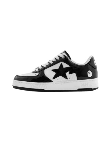 [50% Off]  Colorblocked Lightning Stars Patent Leather Low Top Board Shoes 16 colors
