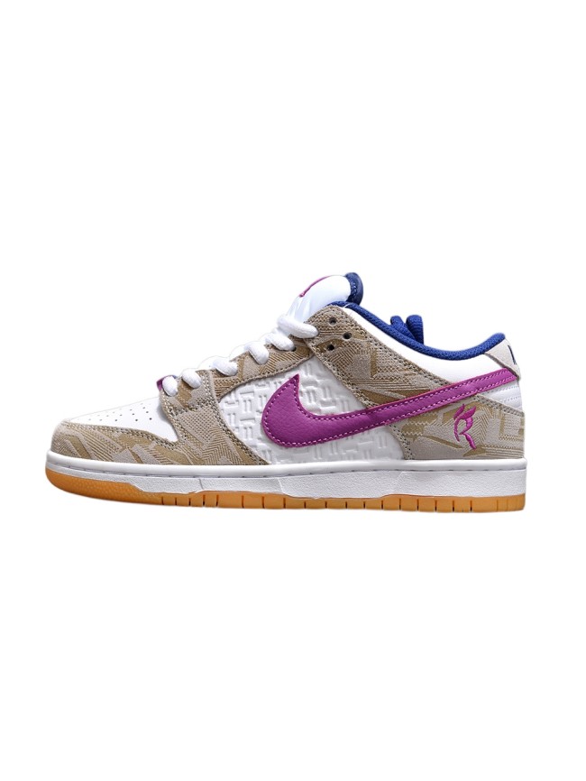 [plus-size shoes] Rayssa Leal x N*ke Dunk SB  Pure Platinum and Vivid Purple” 28628152