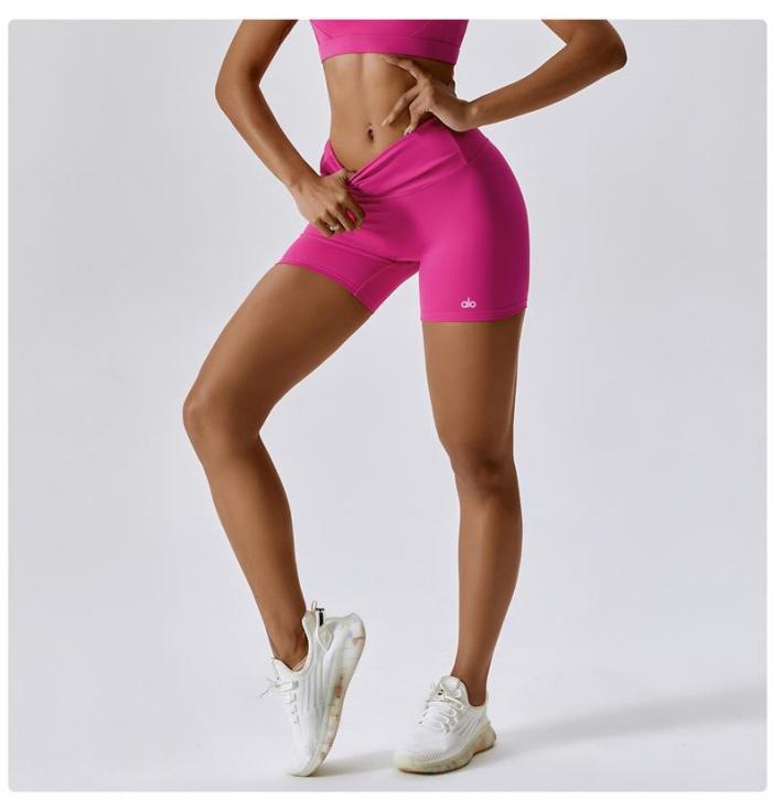 Fitted Cloud Feel High Waist Butt Lifting Yoga Shorts 11 colors 29201422