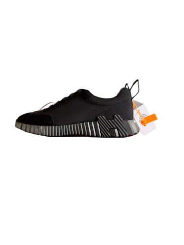 [plus-size shoes]Bouncing Black & White Couple Style Suede & Mesh Breathable Sneakers 2 colors 29085299