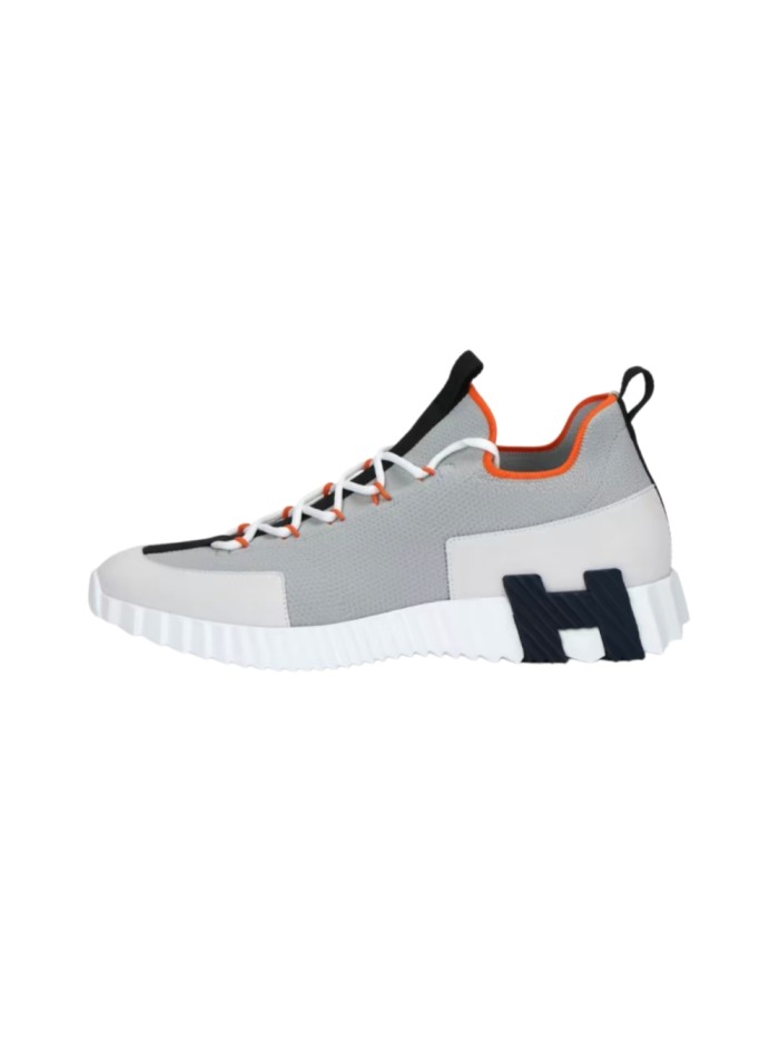 [plus-size shoes]Bouncing Couple Style Nubuck Leather Knit Breathable Casual Sneakers 6 colors 29085406