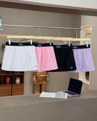 High Waist Inverted A-Line Yoga Anti-Chafing Skort 4 colors 29201415