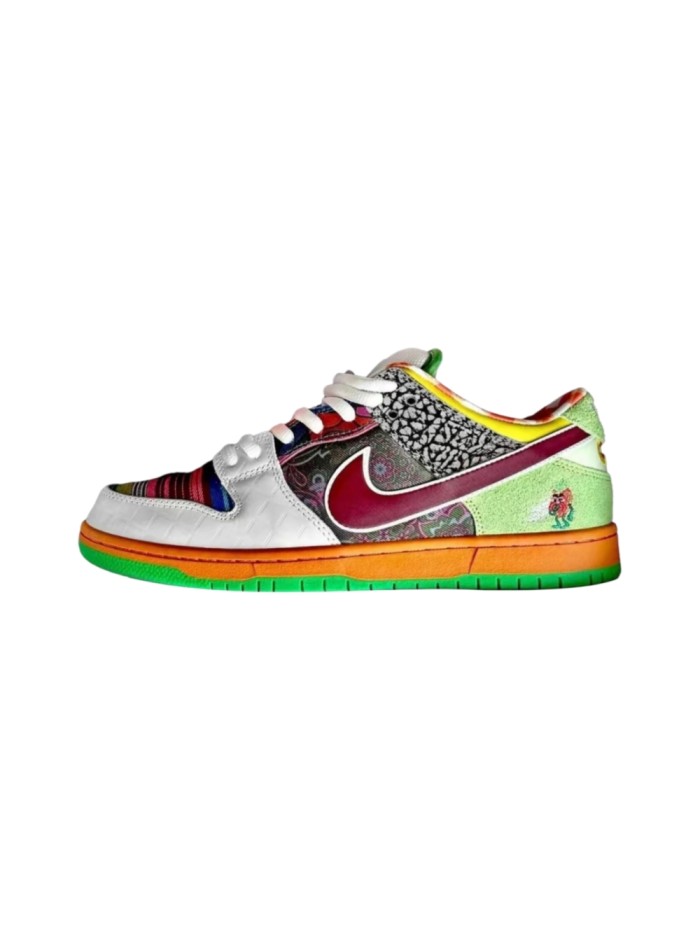 N SB Dunk Colorful Patchwork Board Shoes