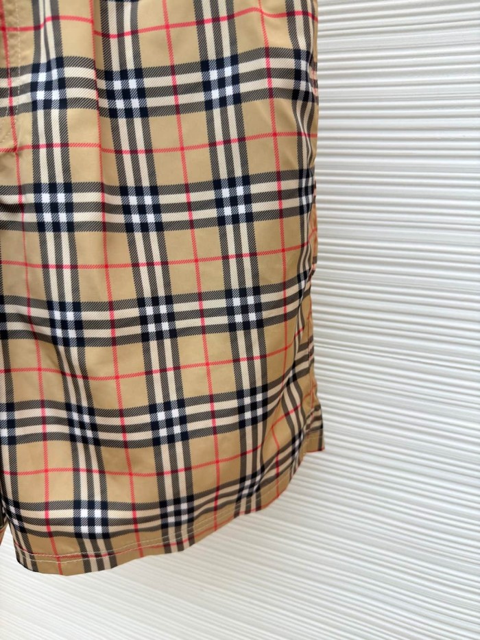 1:1 quality version Classic Plaid Drawstring Casual Shorts 29105480