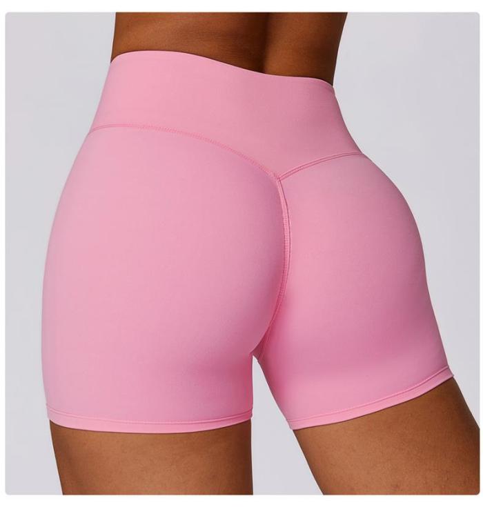 Fitted Cloud Feel High Waist Butt Lifting Yoga Shorts 11 colors 29201422