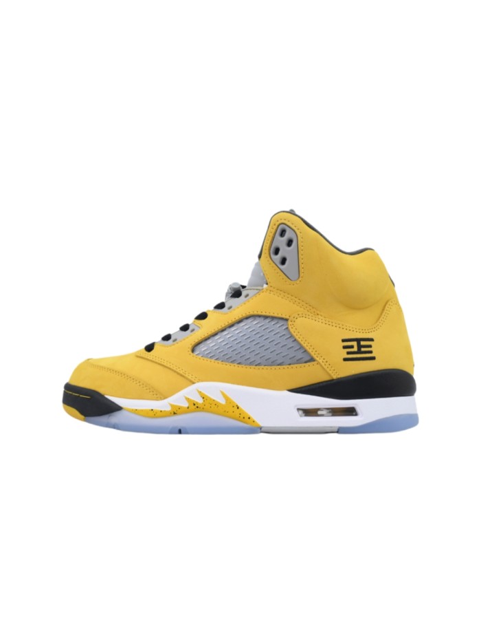 [plus-size shoes] 1:1 quality version @j5  Retro Tokyo 23 Yellow Suede Basketball Shoes 29043253