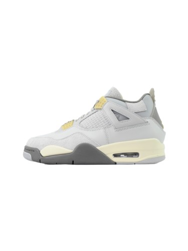 [plus-size shoes]@j4 Retro SE  Craft   Light Smoke Grey Suede Men's Basketball Shoes 29035100