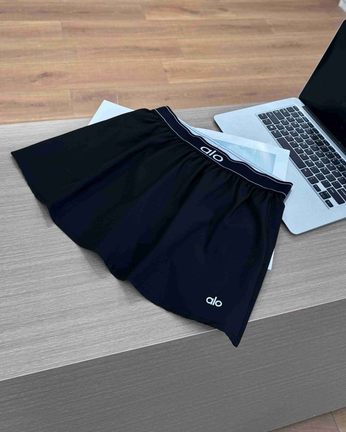 High Waist Inverted A-Line Yoga Anti-Chafing Skort 4 colors 29201415