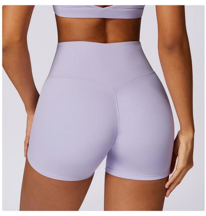 Fitted Cloud Feel High Waist Butt Lifting Yoga Shorts 11 colors 29201422