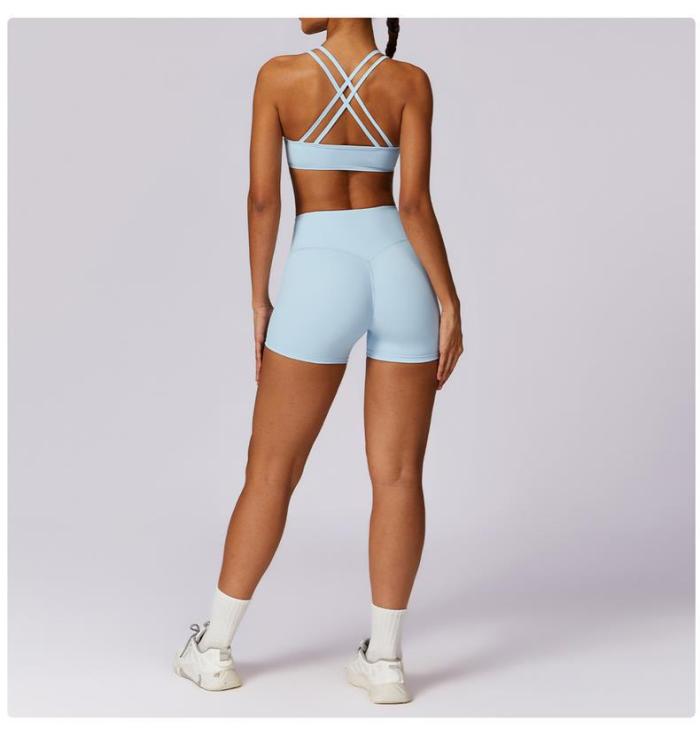 Fitted Cloud Feel High Waist Butt Lifting Yoga Shorts 11 colors 29201422
