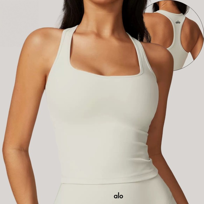 Tank Top A-Line One-Piece Tennis Skort Yoga Set 5 colors 29201418