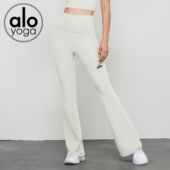 Workout High Waist Butt Lifting Naked Feel Fitted Yoga Flared Pants 10 colors 29201424