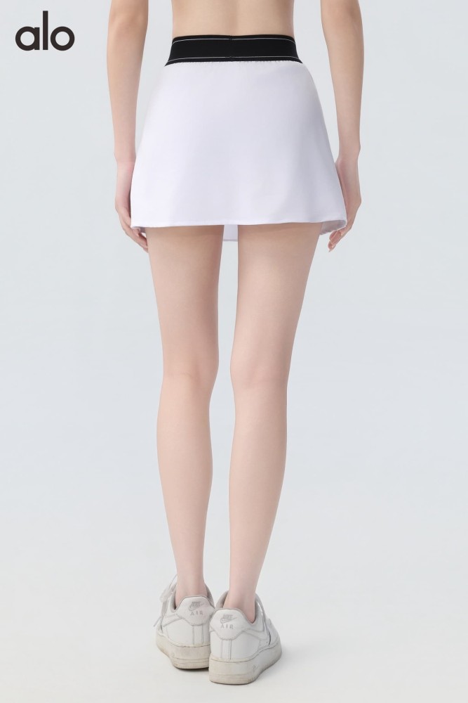High Waist Inverted A-Line Yoga Anti-Chafing Skort 4 colors 29201415