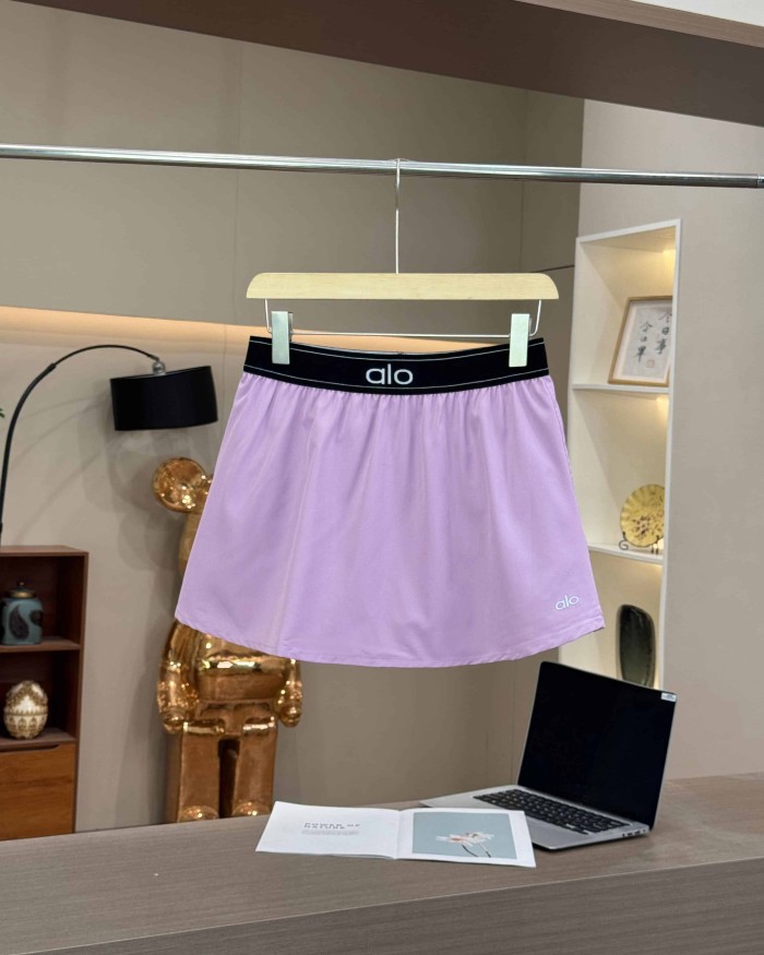 High Waist Inverted A-Line Yoga Anti-Chafing Skort 4 colors 29201415