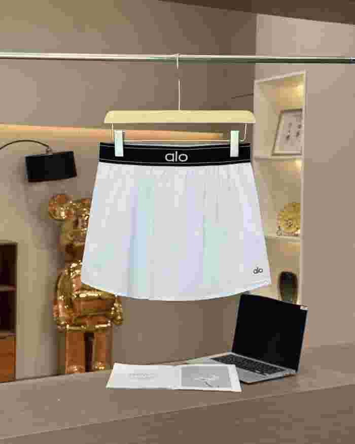 High Waist Inverted A-Line Yoga Anti-Chafing Skort 4 colors 29201415