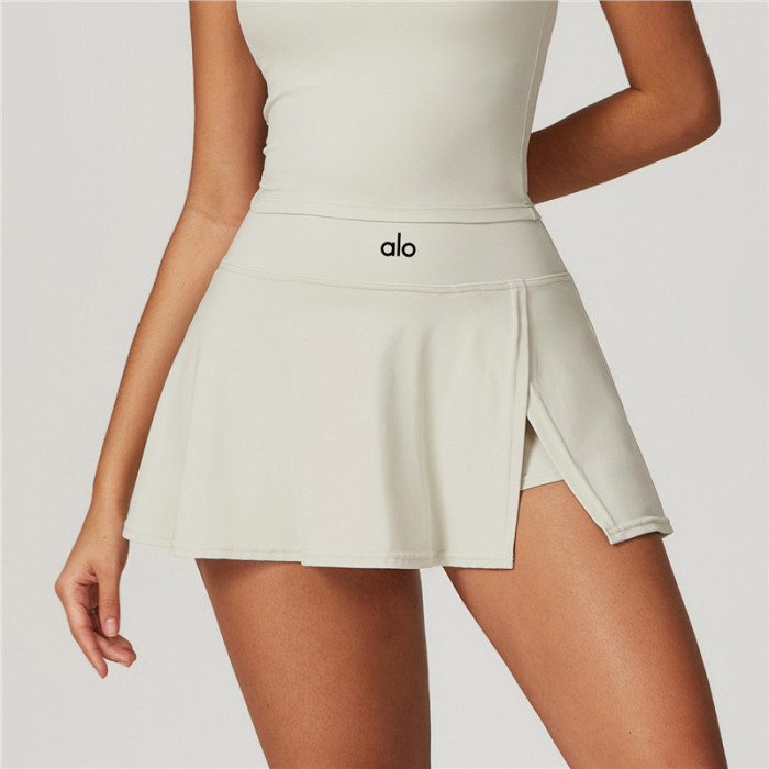 Tank Top A-Line One-Piece Tennis Skort Yoga Set 5 colors 29201418