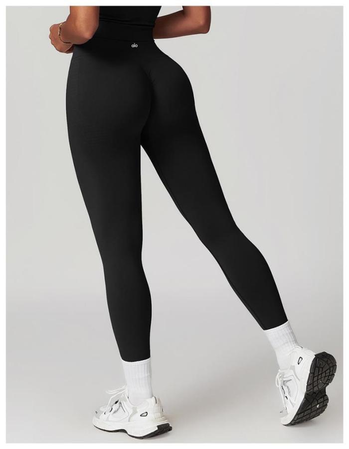 High Waist Tummy Control Sports Yoga Pants 4 colors 29201421
