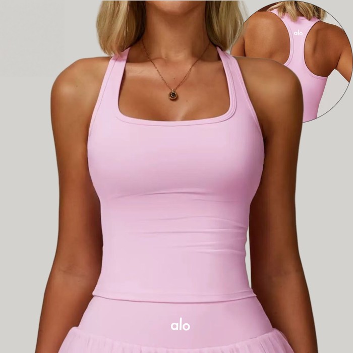 Tank Top A-Line One-Piece Tennis Skort Yoga Set 5 colors 29201418