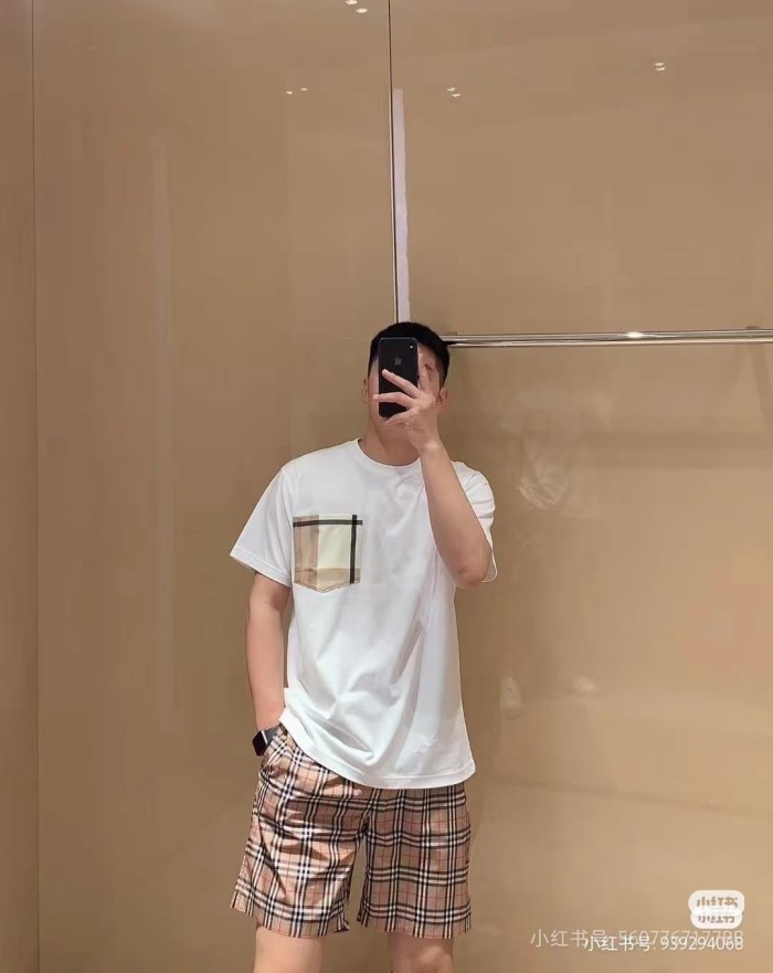 1:1 quality version Classic Plaid Drawstring Casual Shorts 29105480