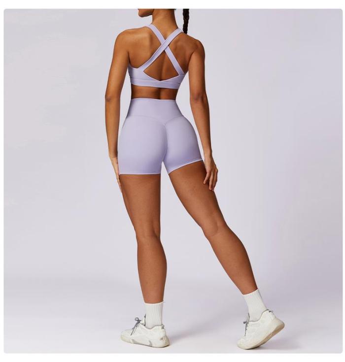Fitted Cloud Feel High Waist Butt Lifting Yoga Shorts 11 colors 29201422