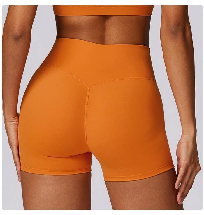 Fitted Cloud Feel High Waist Butt Lifting Yoga Shorts 11 colors 29201422