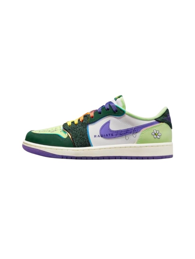1:1 quality version Air @j1 Low OG Doernbecher 2023 Charity Co-branded Fun Embroidered Skate Shoes 29097039