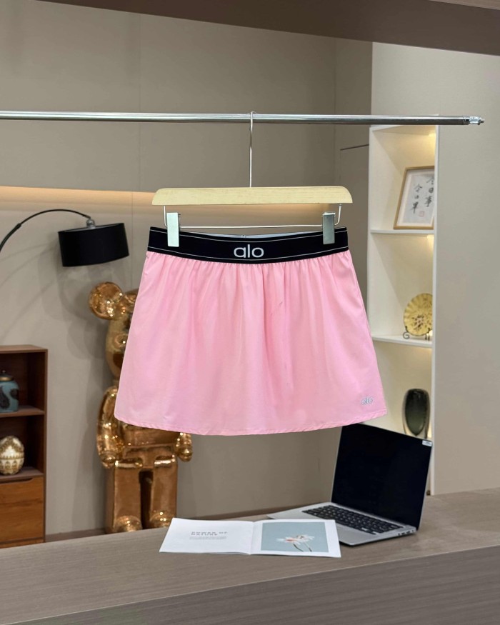 High Waist Inverted A-Line Yoga Anti-Chafing Skort 4 colors 29201415