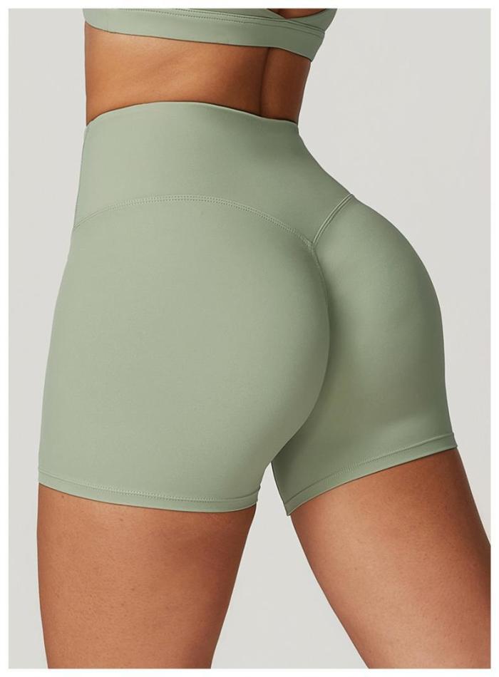 Fitted Cloud Feel High Waist Butt Lifting Yoga Shorts 11 colors 29201422