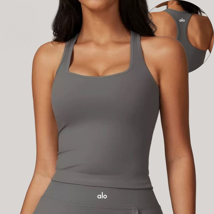 Tank Top A-Line One-Piece Tennis Skort Yoga Set 5 colors 29201418