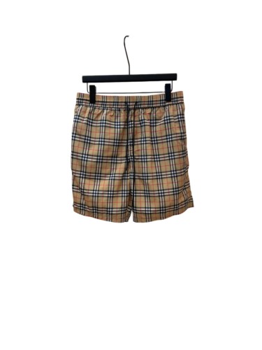 1:1 quality version Classic Plaid Drawstring Casual Shorts 29105480