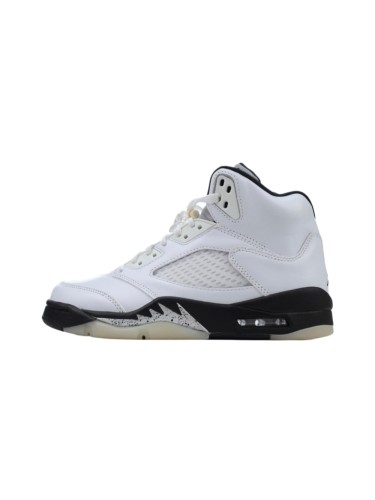 [plus-size shoes] @j5  Oreo  White & Black Retro Basketball Shoes 29035491