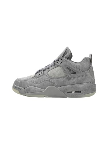 [plus-size shoes] 1:1 quality version @j4 KAWS Cool Grey Suede Basketball Shoes 29035155