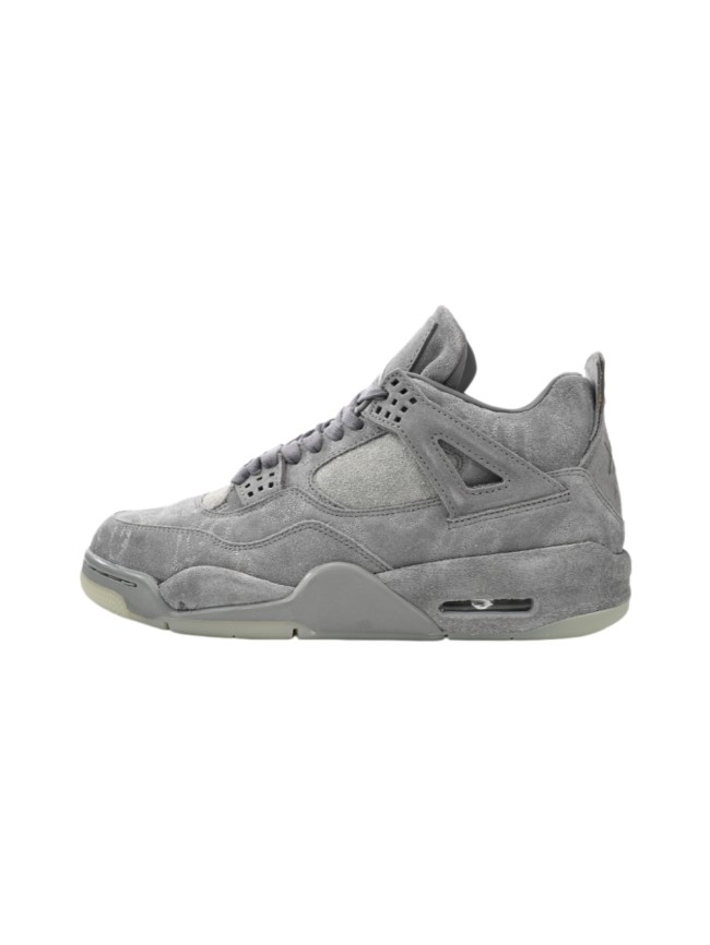 [plus-size shoes] 1:1 quality version @j4 KAWS Cool Grey Suede Basketball Shoes 29035155