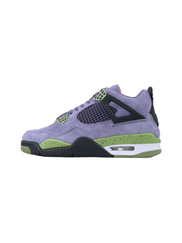 [plus-size shoes]@j4 Retro  Canyon Purple  Suede & Mesh Basketball Shoes 29035167