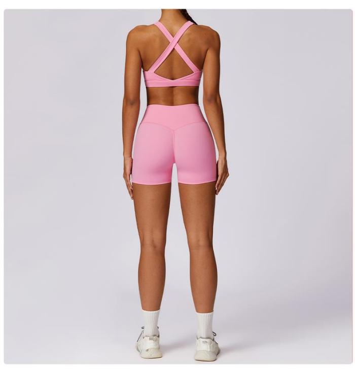 Fitted Cloud Feel High Waist Butt Lifting Yoga Shorts 11 colors 29201422