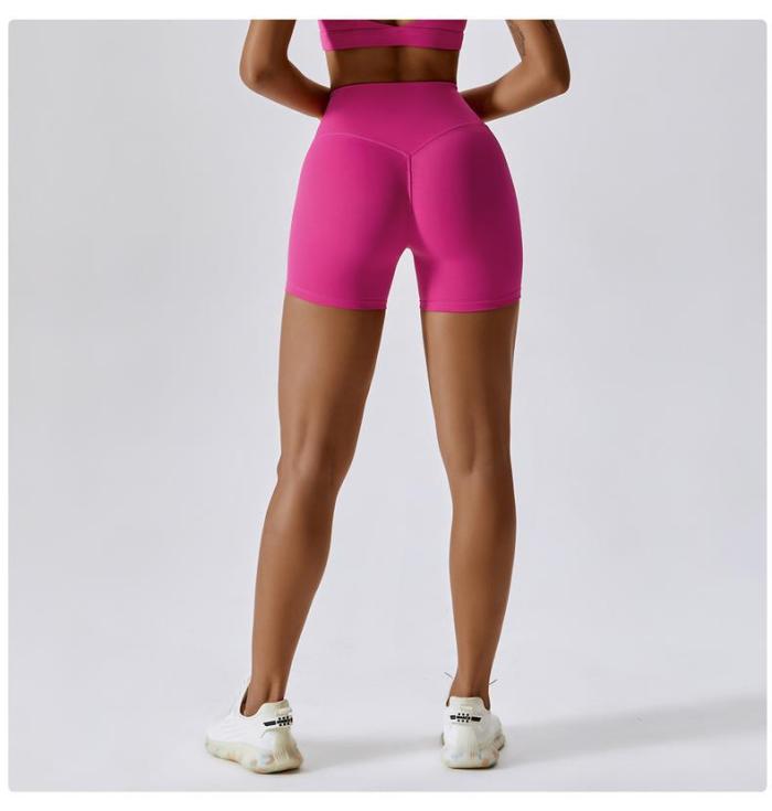 Fitted Cloud Feel High Waist Butt Lifting Yoga Shorts 11 colors 29201422