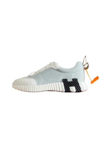 [plus-size shoes]Bouncing Couple Style Mixed Material Breathable Casual Sneakers 3 colors 29085233